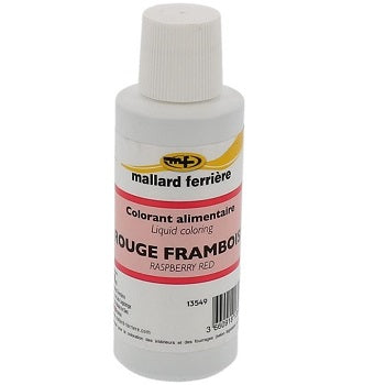 Mallard Ferriere Liquid Colour for Sugar - Raspberry Red by Home Chocolate Factory - professional pastry and chocolate equipment