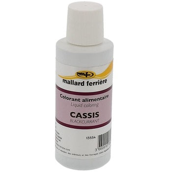 Mallard Ferriere Liquid Colour for Sugar - Cassis by Home Chocolate Factory - professional pastry and chocolate equipment
