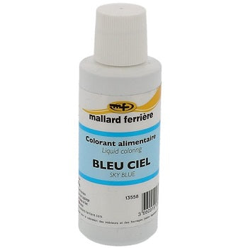 Mallard Ferriere Liquid Colour for Sugar - Blue Sky by Home Chocolate Factory - professional pastry and chocolate equipment