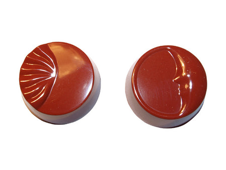 Cabrellon Round Crescent Praline Polycarbonate Chocolate Mould by Home Chocolate Factory - professional pastry and chocolate equipment