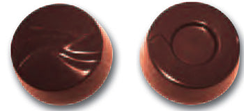 Cabrellon Round Pralines Polycarbonate Chocolate Mould by Home Chocolate Factory - professional pastry and chocolate equipment