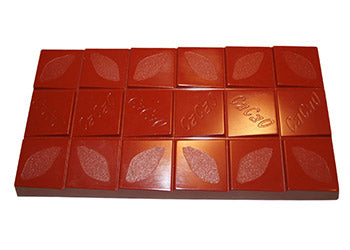 Cabrellon 100g Cocoa Pod Pattern Bar Polycarbonate Chocolate Mould by Home Chocolate Factory - professional pastry and chocolate equipment