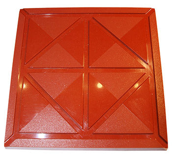 Cabrellon 80g Labyrinth Design Bar Polycarbonate Chocolate Mould by Home Chocolate Factory - professional pastry and chocolate equipment