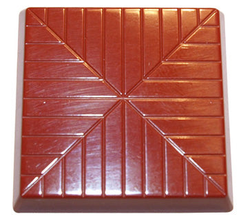 Cabrellon 5.8g Tasting Square Polycarbonate Chocolate Mould by Home Chocolate Factory - professional pastry and chocolate equipment