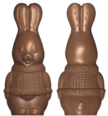 Cabrellon Easter Bunny Polycarbonate Chocolate Mould by Home Chocolate Factory - professional pastry and chocolate equipment