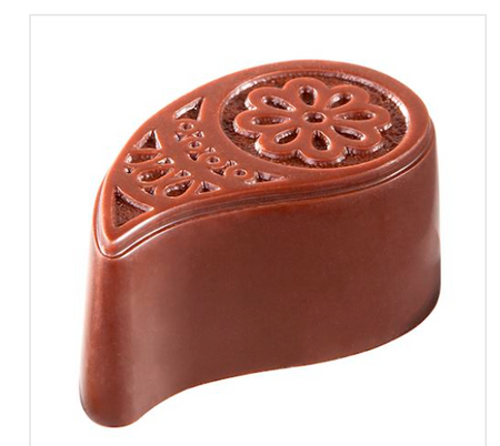 Chocolate World Sherazade Drop Polycarbonate Chocolate Mould by Home Chocolate Factory - professional pastry and chocolate equipment