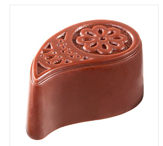 Chocolate World Sherazade Drop Polycarbonate Chocolate Mould by Home Chocolate Factory - professional pastry and chocolate equipment