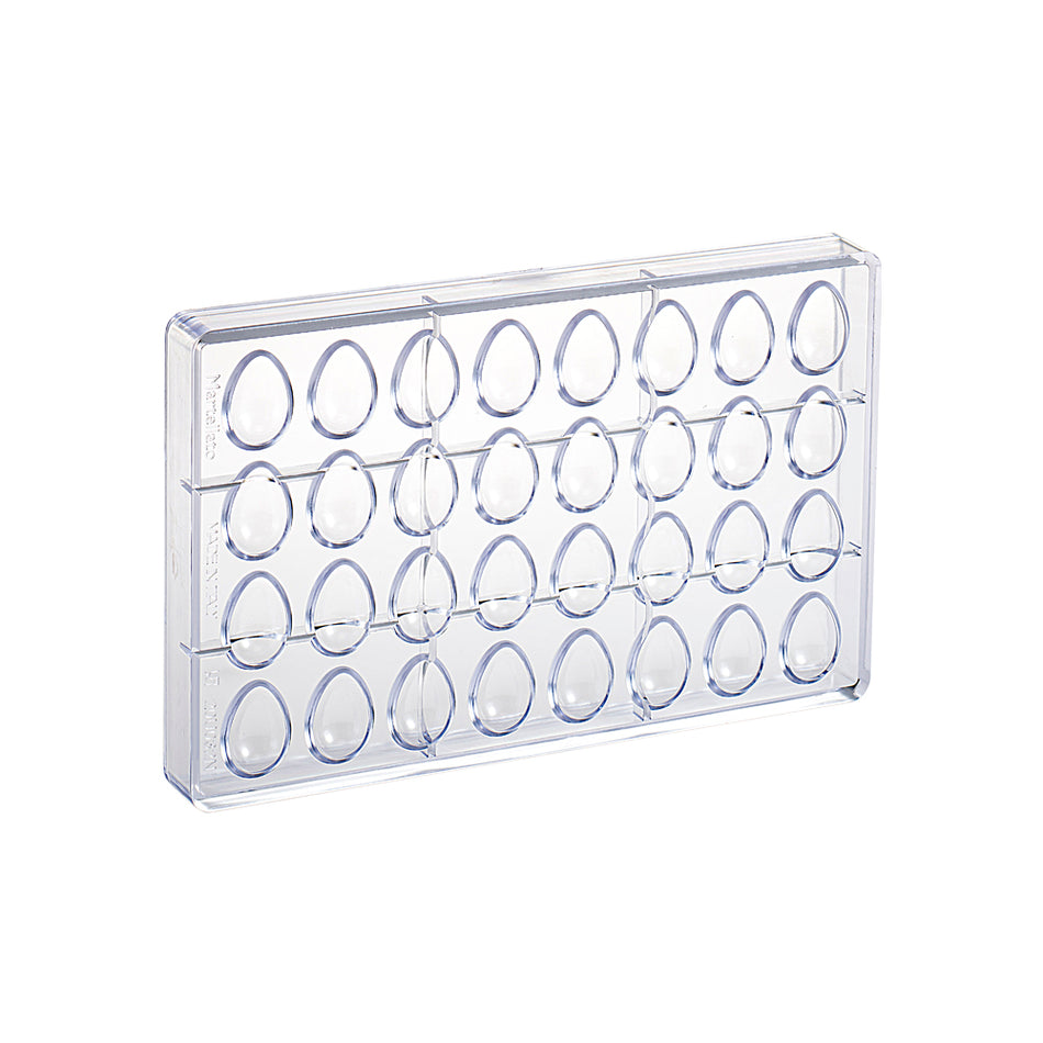 Martellato Egg Polycarbonate Mould 32X22 Mm by Home Chocolate Factory - professional pastry and chocolate equipment