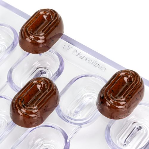 Martellato Biscuit BPA Free Chocolate Mould by Home Chocolate Factory - professional pastry and chocolate equipment