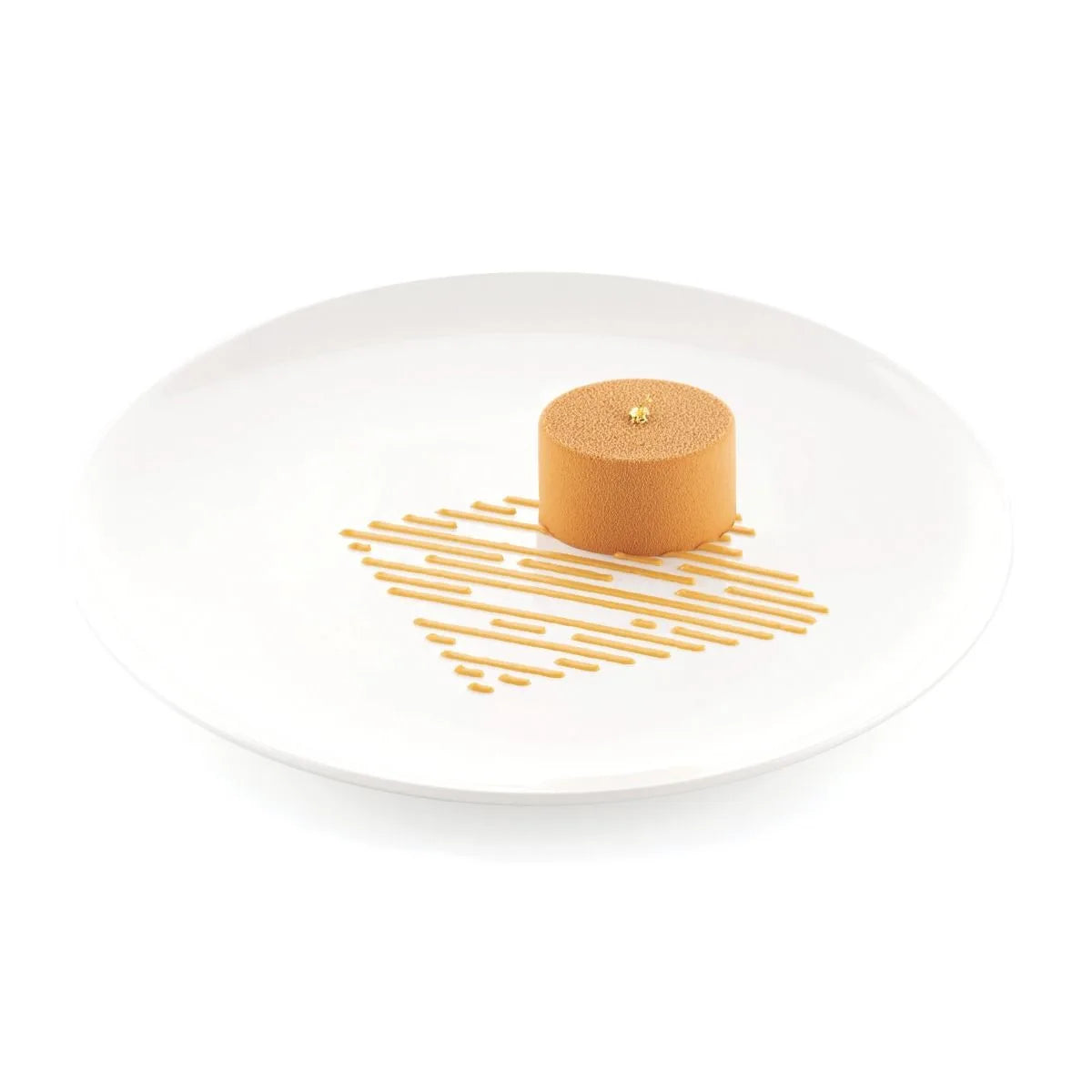 Silikomart Stencil Linea - Set of 2 Silicone Stencils by Home Chocolate Factory - professional pastry and chocolate equipment