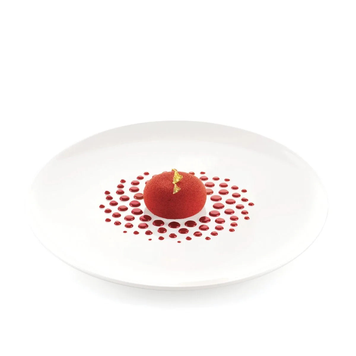 Silikomart Stencil Foglia - Set of 2 Silicone Stencils by Home Chocolate Factory - professional pastry and chocolate equipment