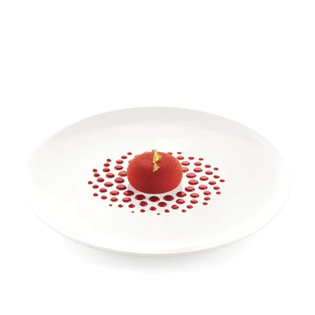 Silikomart Stencil Foglia - Set of 2 Silicone Stencils by Home Chocolate Factory - professional pastry and chocolate equipment