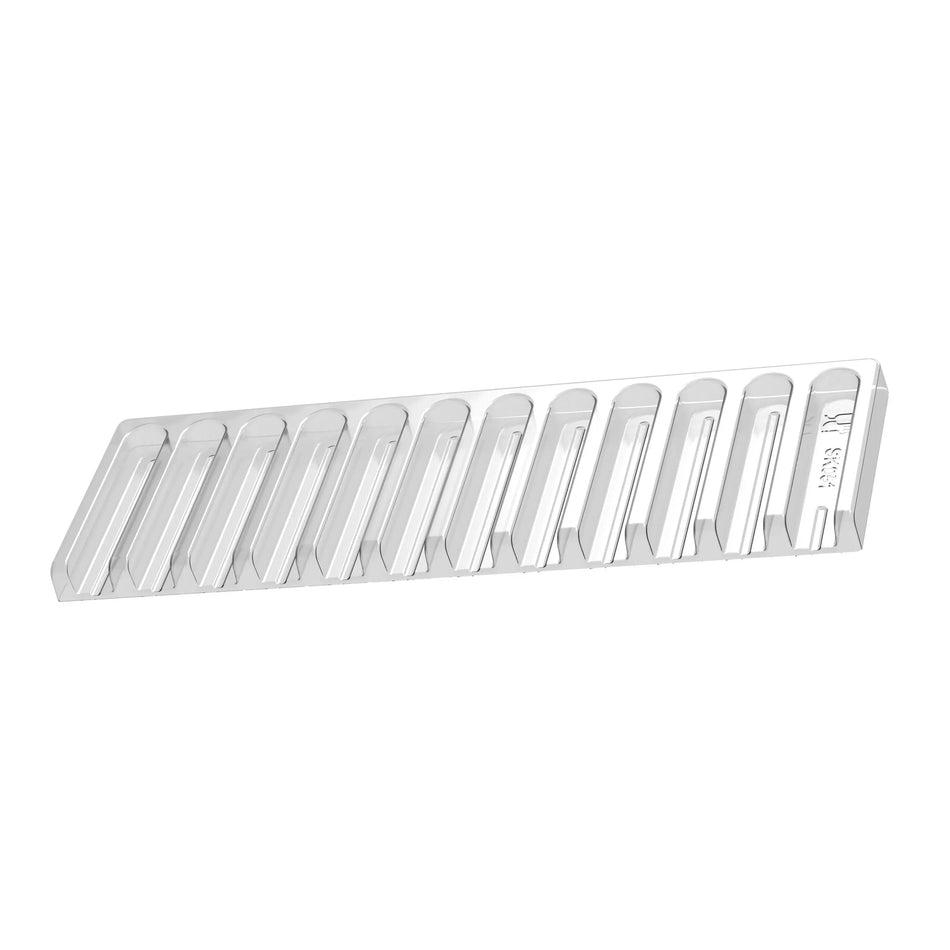 Silikomart Tritan mould 82x12 H 10m, with 2 Thermoformed supports