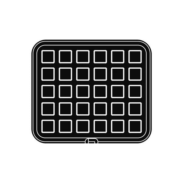 Pavoni Cookmatic Plates 27 - Set of Two Plates