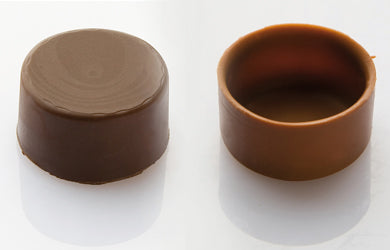 Chocolat Form Round Open Praline Polycarbonate Chocolate Mould