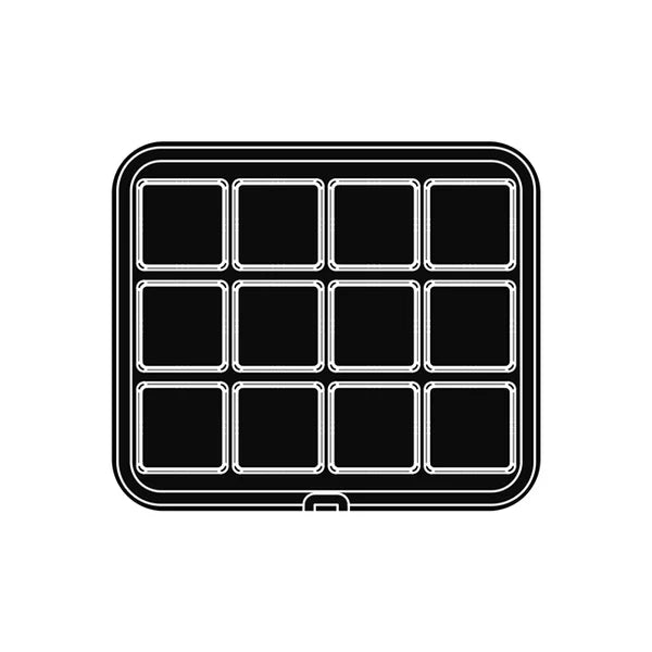 Pavoni Cookmatic Plates 35 - Set of Two Plates
