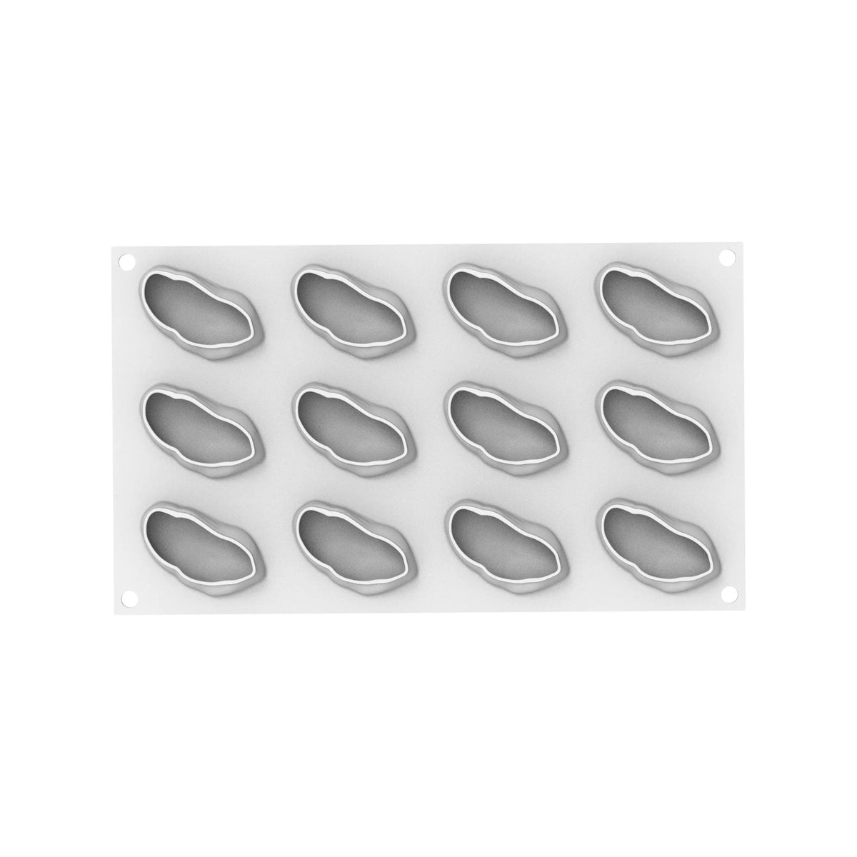 Silikomart Silicone Mould Pistacchcio 30 + Cutter by Home Chocolate Factory - professional pastry and chocolate equipment
