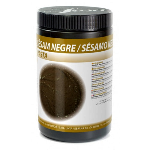 SOSA Pure Black Sesame Seed Paste (1kg) by Home Chocolate Factory - professional pastry and chocolate equipment