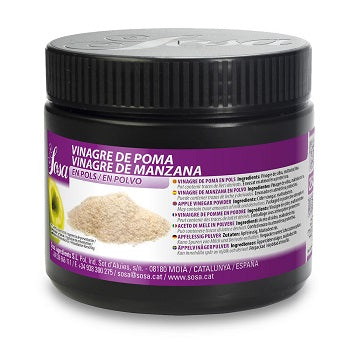 SOSA Apple Vinegar Powder (200g) by Home Chocolate Factory - professional pastry and chocolate equipment