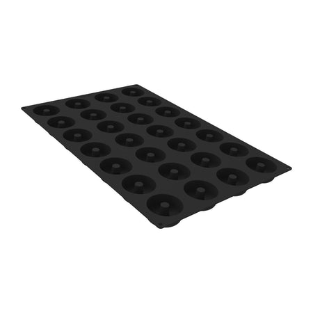 Silikomart Mid Donuts Siilicone Mould by Home Chocolate Factory - professional pastry and chocolate equipment
