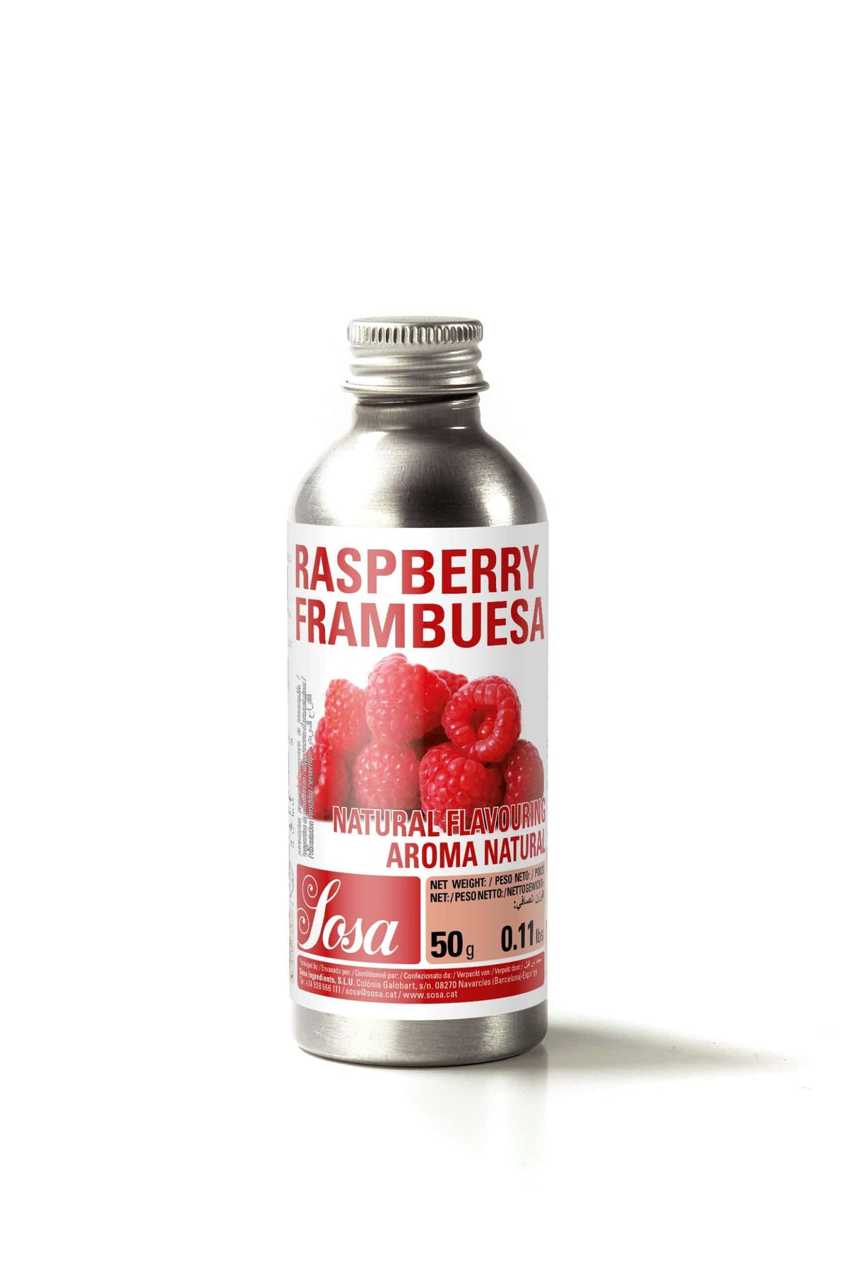 SOSA Raspberry  Natural Aroma 50g by Home Chocolate Factory - professional pastry and chocolate equipment