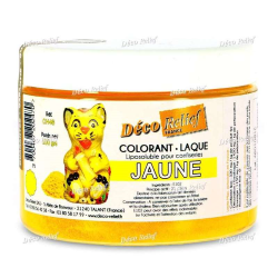 Deco-Relief Yellow Gloss Chocolate Colouring 100g by Home Chocolate Factory - professional pastry and chocolate equipment