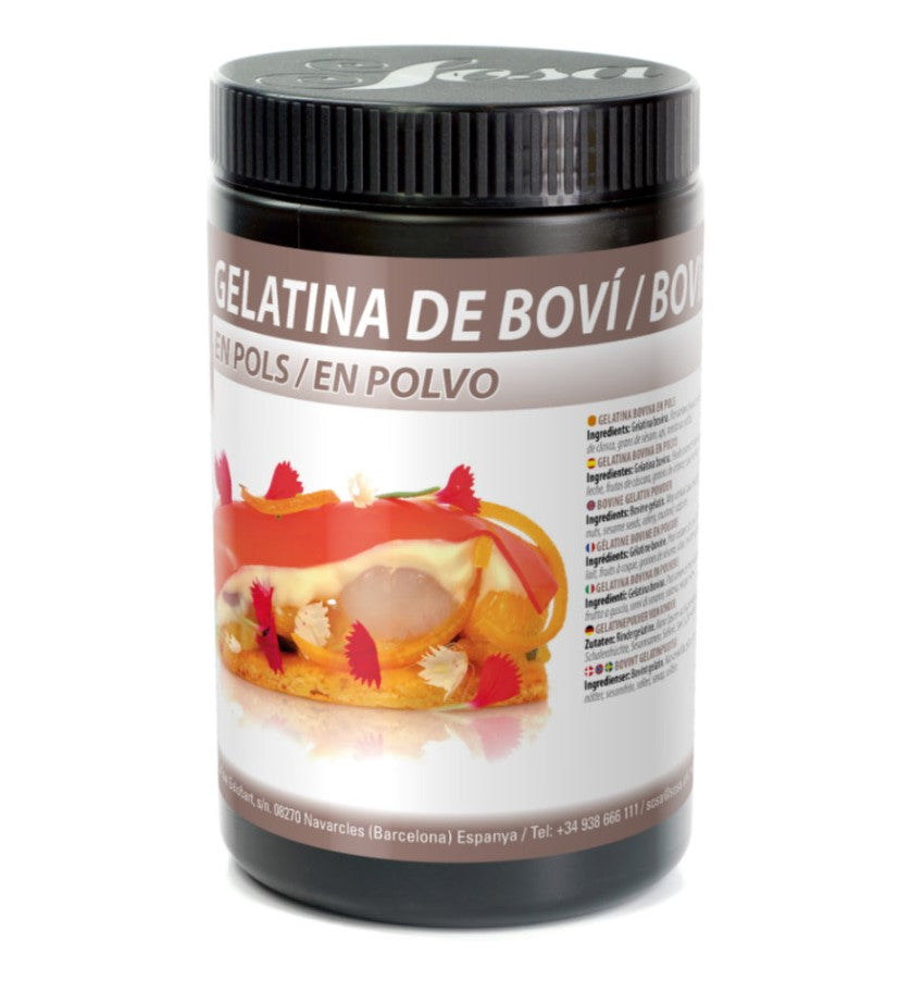 SOSA Bovine Gelatin 220 Bloom – Professional Culinary Gelatin | HCF by Home Chocolate Factory