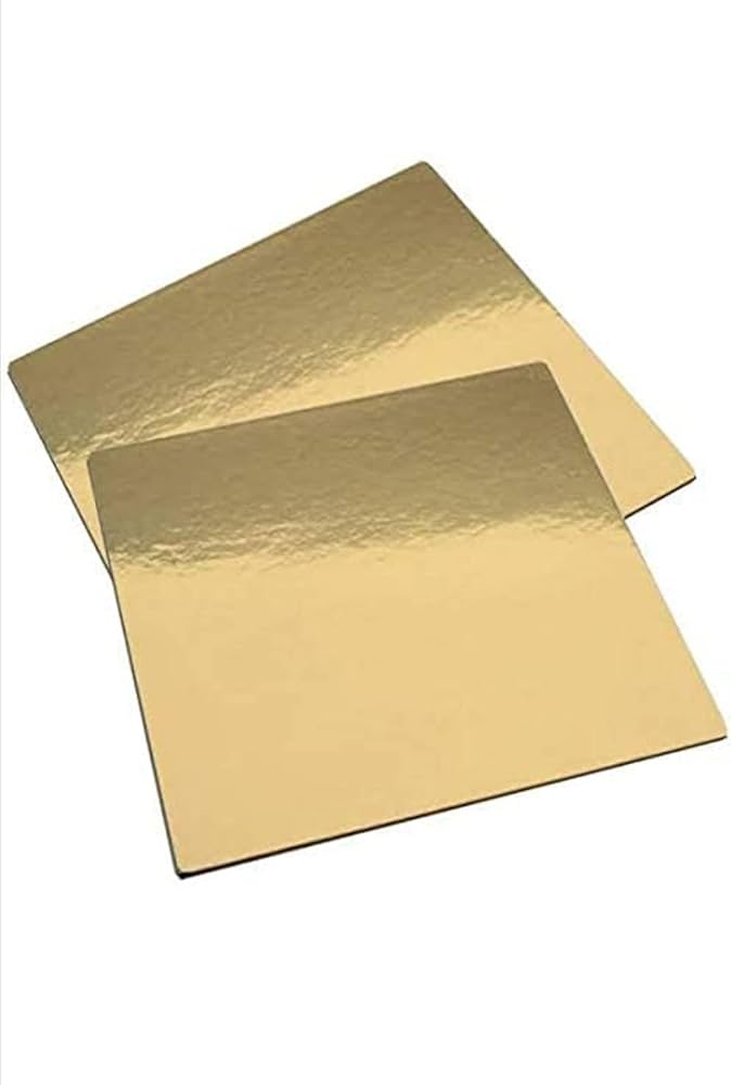 Monoportion square cakebases 21x21cm pack of 100 by Home Chocolate Factory - professional pastry and chocolate equipment