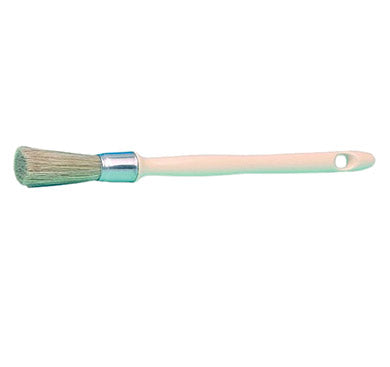 Pure Silk Round Pastry Brush by Home Chocolate Factory - professional pastry and chocolate equipment