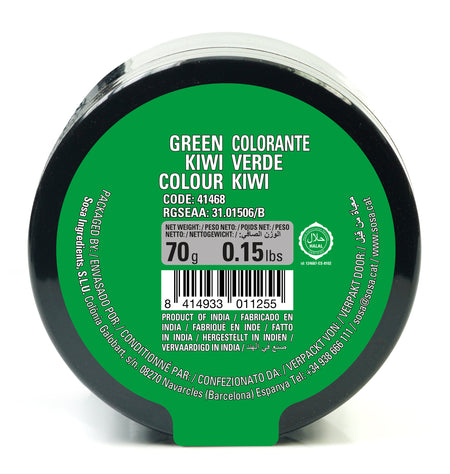 SOSA Kiwi Green Colouring Powder 70g by Home Chocolate Factory - professional pastry and chocolate equipment