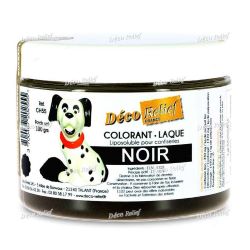 Deco-Relief Black Gloss Chocolate Colouring - 100 g by Home Chocolate Factory - professional pastry and chocolate equipment
