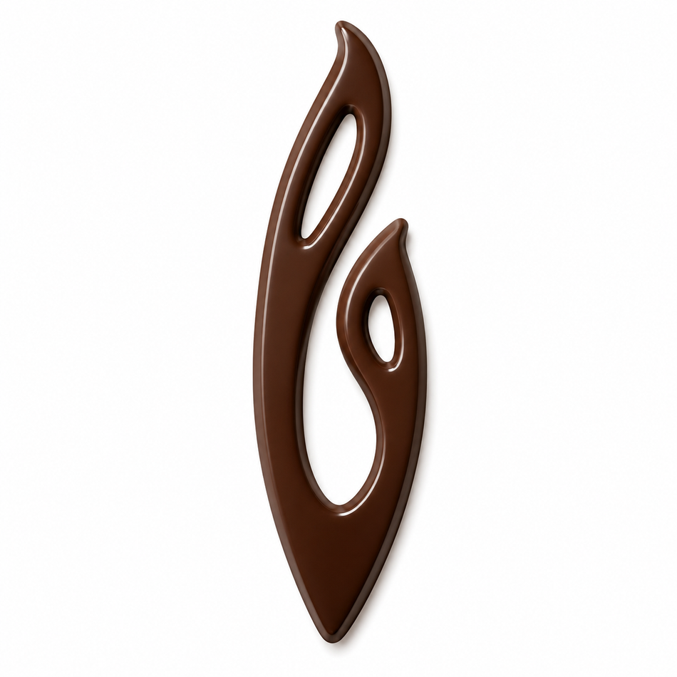 Moulds for Chocolate decorations 70x19mm