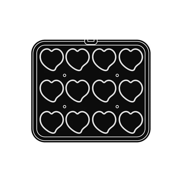 Pavoni Cookmatic Plates 59 - Set of Two Plates