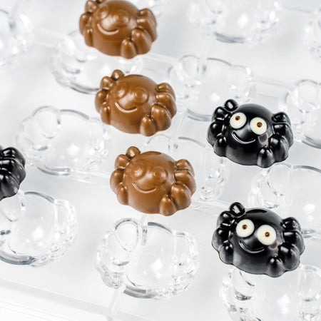 Whisky Spider Praline by Home Chocolate Factory - professional pastry and chocolate equipment