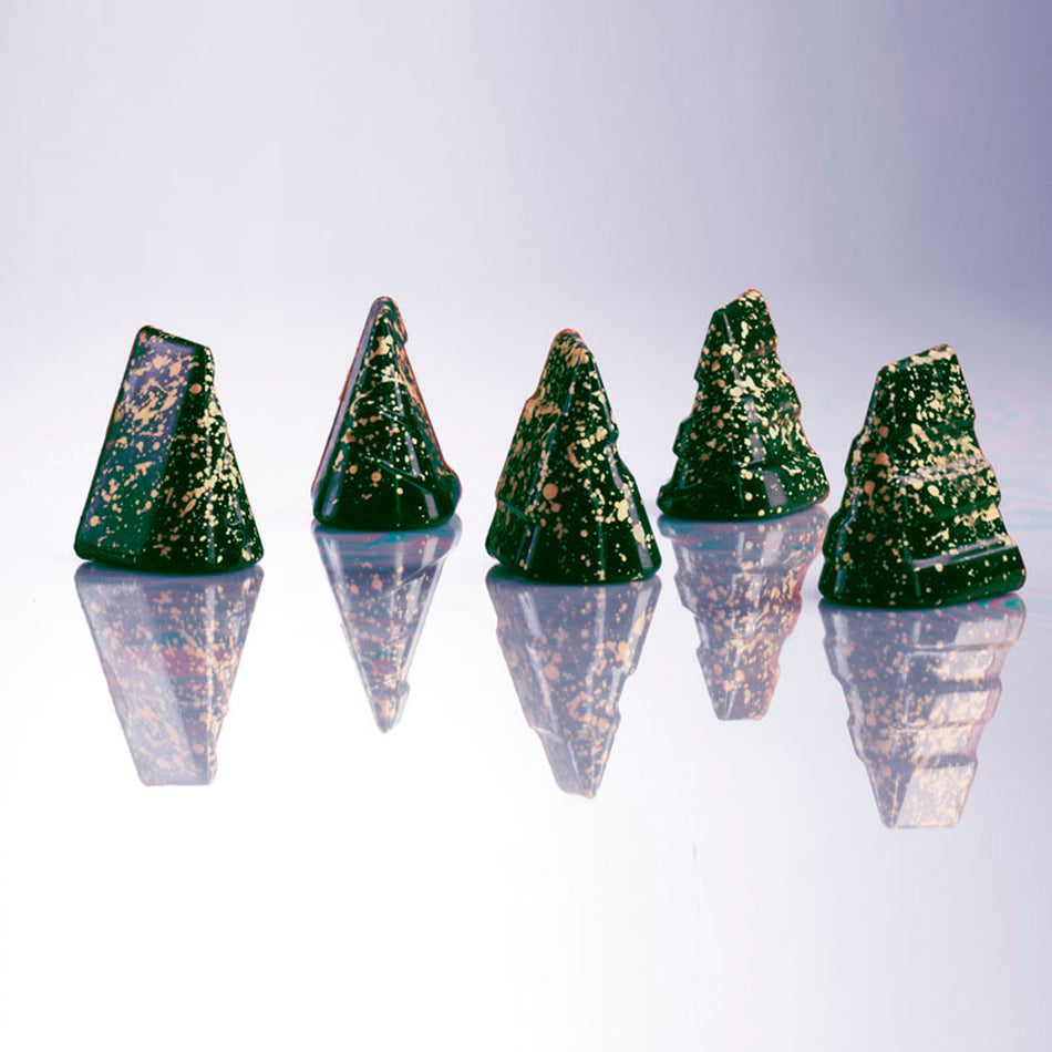 Martellato Polycarbonate Moulds Christmas Trees BPA Free