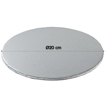 Silikomart Round Thick Cake Board Ø20 Cm by Home Chocolate Factory - professional pastry and chocolate equipment