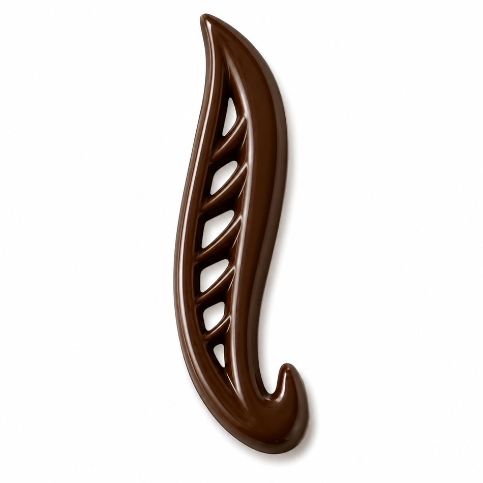 Moulds for Chocolate decorations 66x20mm