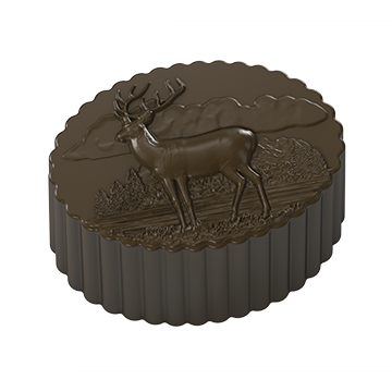 Implast reindeer praline24 cavities