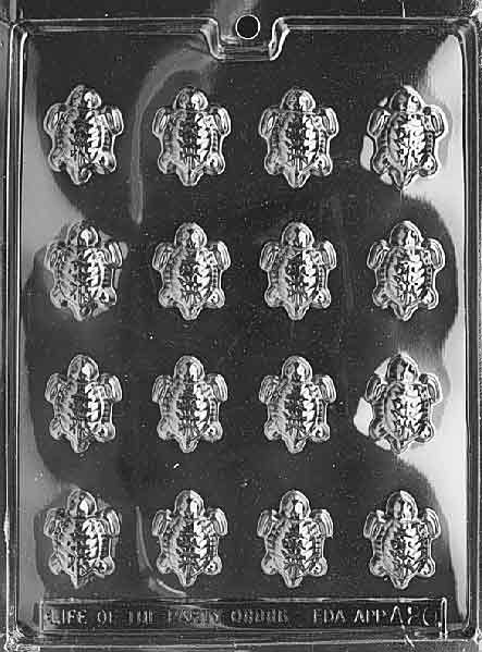 Tiny Turtles Chocolate Mould by Home Chocolate Factory - professional pastry and chocolate equipment