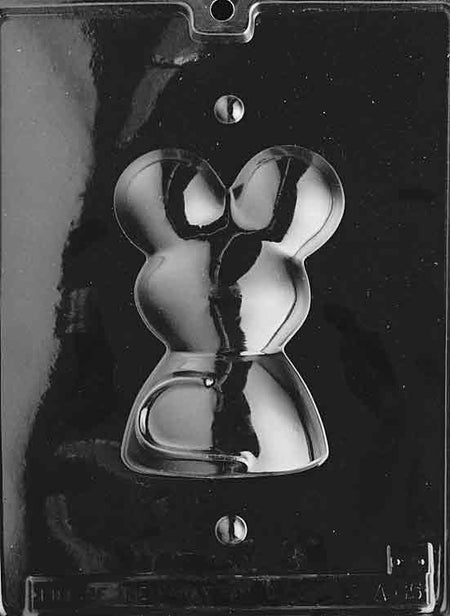 Mouse Chocolate Mould - Back by Home Chocolate Factory - professional pastry and chocolate equipment