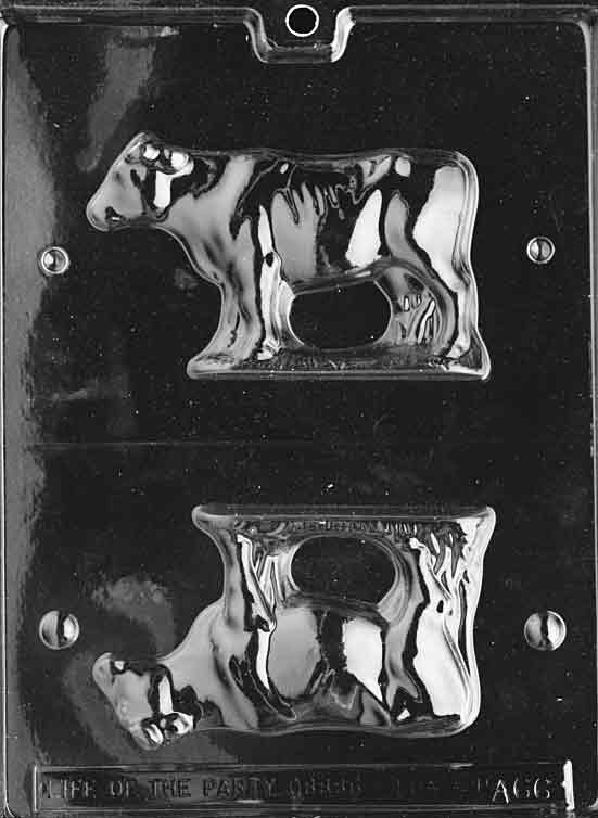 3D Cow Chocolate Mould by Home Chocolate Factory - professional pastry and chocolate equipment