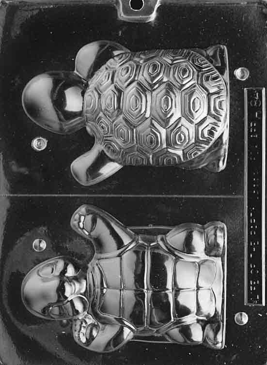 Happy 3D Turtle Chocolate Mould by Home Chocolate Factory - professional pastry and chocolate equipment