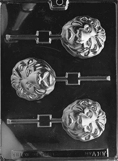Big Lion Lollipops Chocolate Mould by Home Chocolate Factory - professional pastry and chocolate equipment