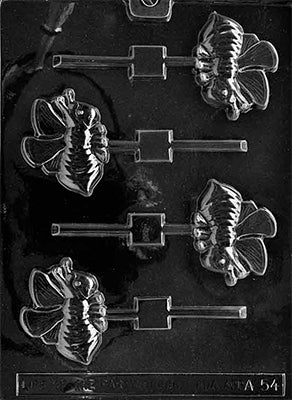Bee Lollipop Chocolate Mould by Home Chocolate Factory - professional pastry and chocolate equipment