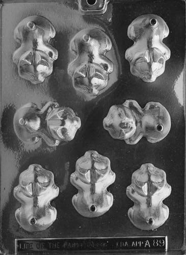 Pour Kittens Chocolate Mould by Home Chocolate Factory - professional pastry and chocolate equipment