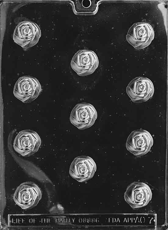 Rose Bon-Bon Chocolate Mould by Home Chocolate Factory - professional pastry and chocolate equipment