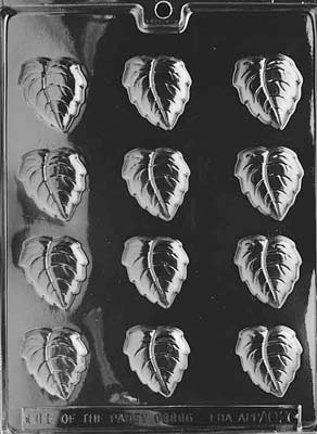 Autumn Leaves Chocolate Mould by Home Chocolate Factory - professional pastry and chocolate equipment