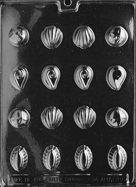 Bite Sized Assortment 2 Chocolate Mould by Home Chocolate Factory - professional pastry and chocolate equipment