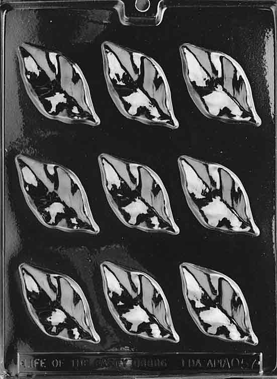 Leaves Chocolate Mould by Home Chocolate Factory - professional pastry and chocolate equipment