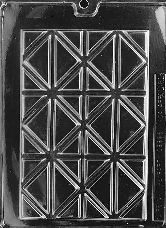 215g Large Break Apart Bar Chocolate Mould by Home Chocolate Factory - professional pastry and chocolate equipment